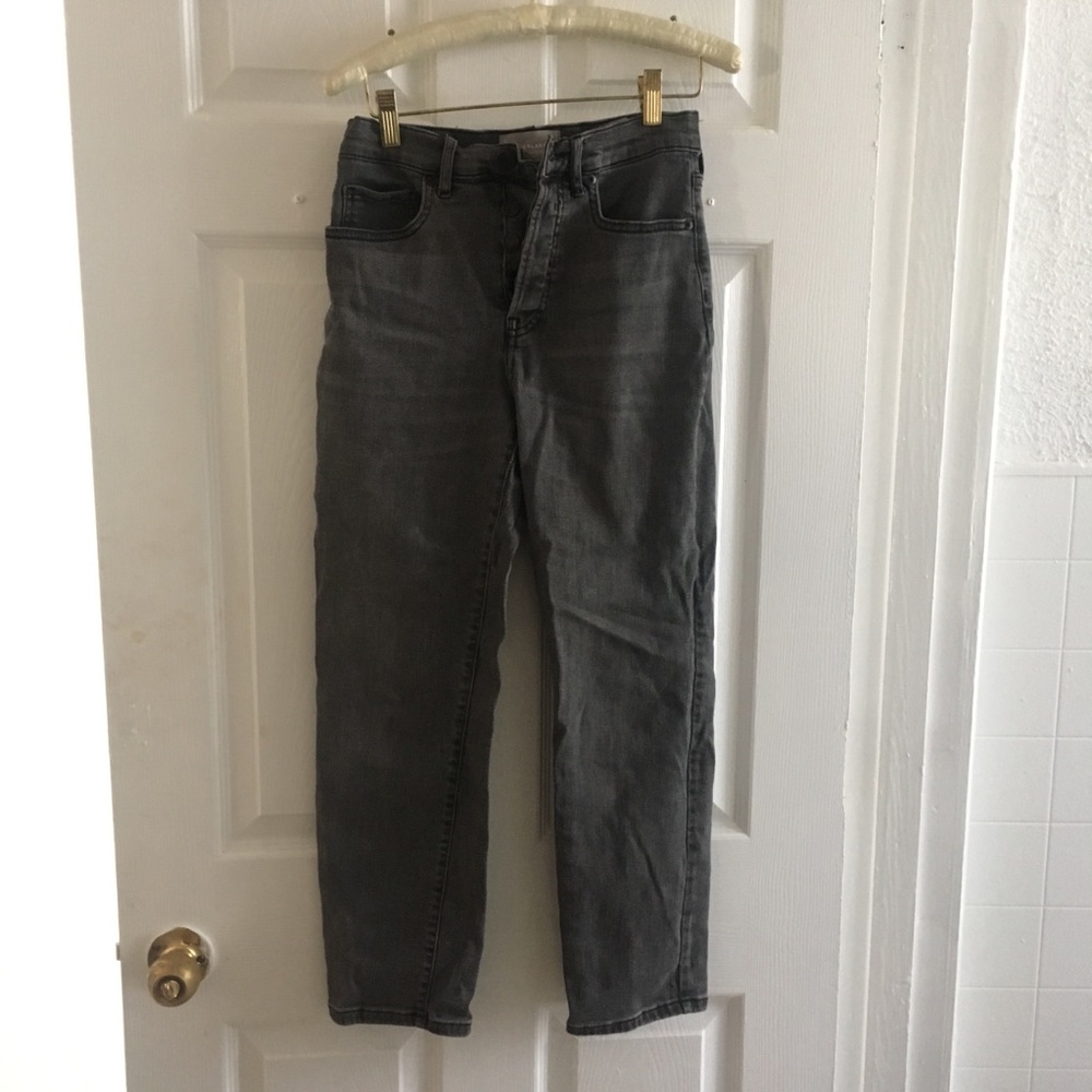 Everlane High-Rise Slim Straight Jeans